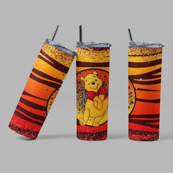Disney Pooh Bear NEW 20 oz Tumbler - Picture 2 of 2
